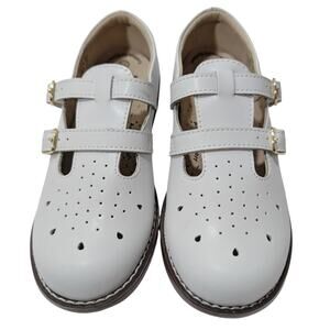 Footmates Danielle 11.5 Mary Jane girls toddler kids leather dress shoes fancy